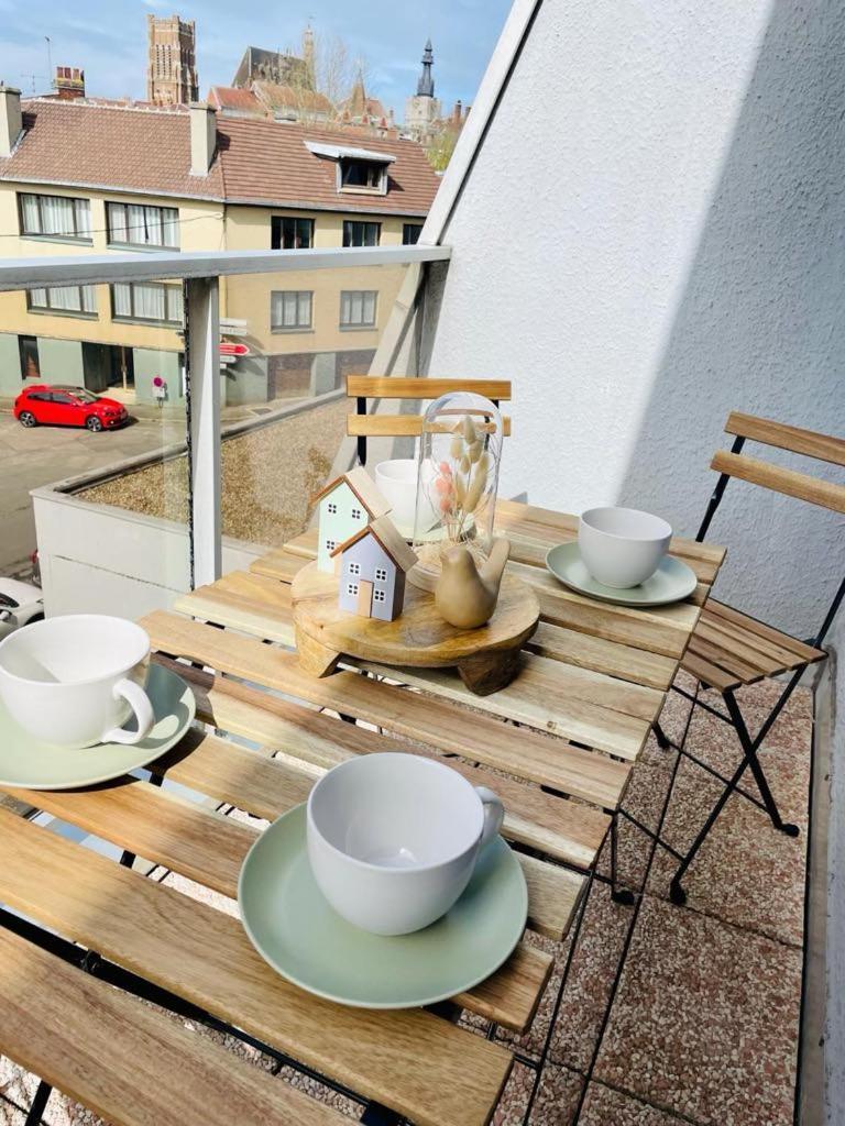 Duplex Au Coeur De Bethune 3 Etoiles Luaran gambar